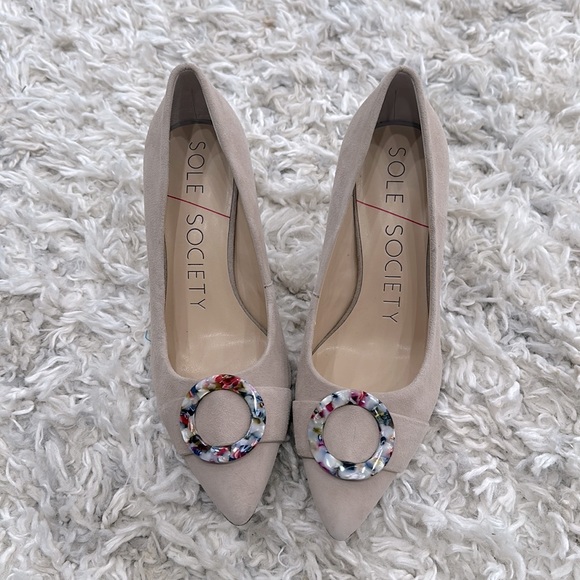 NWOT SOLE SOCIETY RONYA PUMP HEELS - Picture 4 of 9